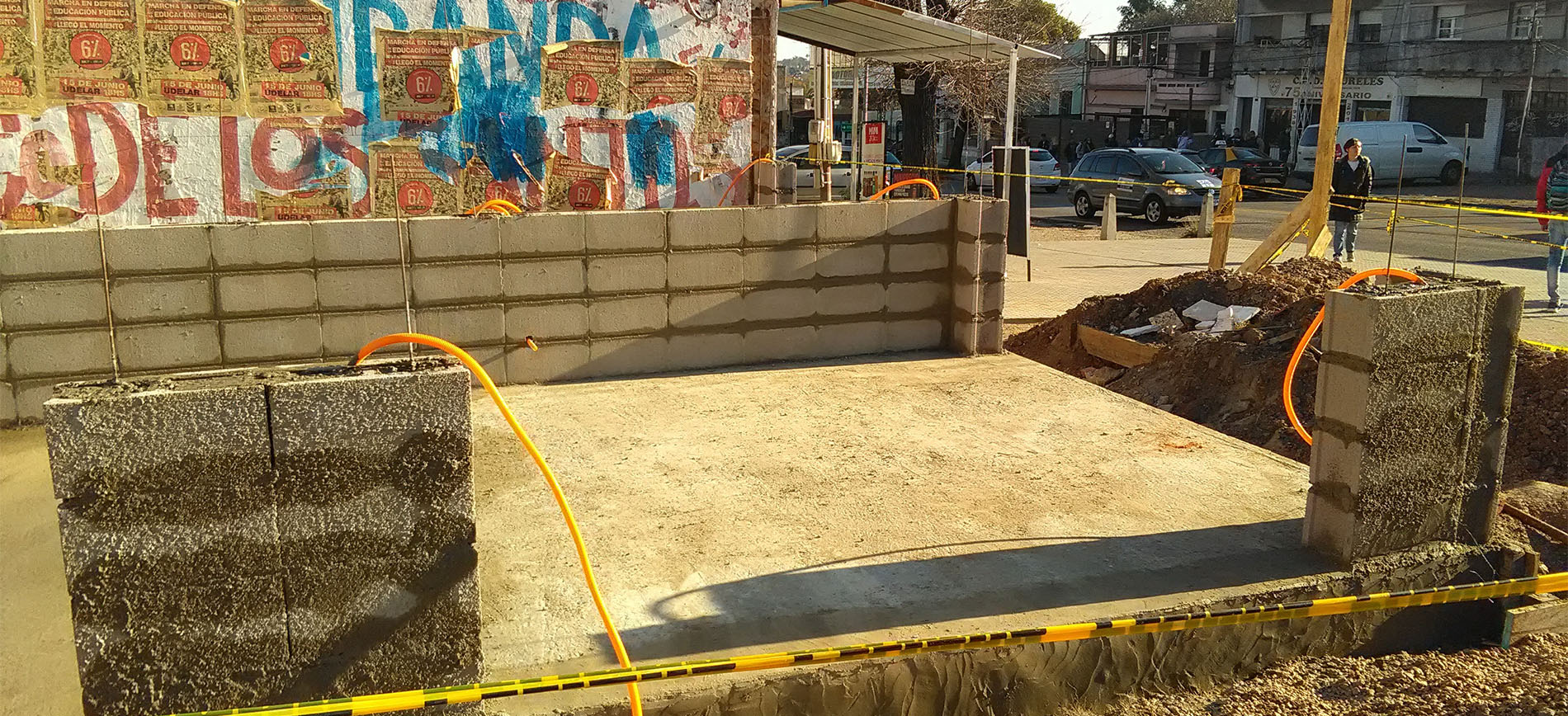 Obra, locales C,M, Ramírez 7